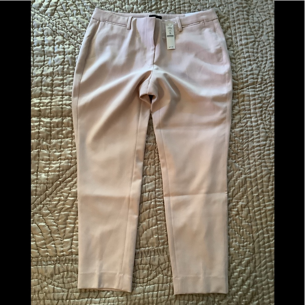 WHBM Rose Smoke Slim Ankle Pants sz 12 NWT